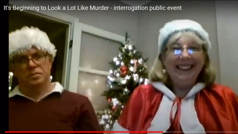 murdered for money christmas event